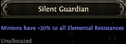 poe 2 silent guardian